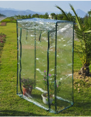 Solar de grădină 100 x 50 x 150 cm | transparent č.3