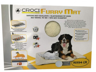 Croci perna cu auto încălzire pentru câini 90 x 64 cm č.3