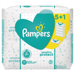 Șervetele umede Pampers Sensitive Protect č.1