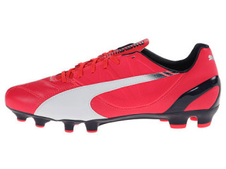 Ghete de fotbal Puma evoSPEED 3.3 FG 10301403 |Bright plasma-White-Peacot| mărimea 44 (US 10,5 / UK 9,5) č.3