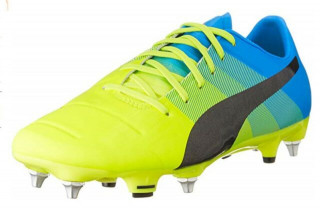 Ghete de fotbal Puma evoPOWER 2.3 Mixed SG 10352901 |galbena-negru-albastra| mărimea 47 (US 13 / UK 12) č.2