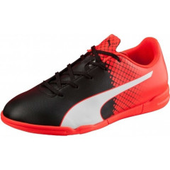 Ghete copii, pentru sala Puma evoSPEED 5.5 IT JR 10383201 | negru-albi- roșii | mărimea 37 (US 5 / UK 4) č.2