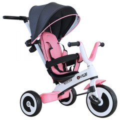 Tricicletă pentru copii 4 in 1 Pinkie | roz