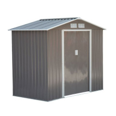 Căsuța de gradina cu fundație L 213 cm x 127 cm x 185 cm | gri č.1