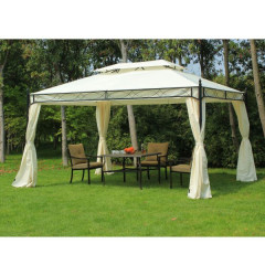 Pavilion de lux pentru grădină, 3x4 m | crem č.3