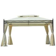 Pavilion de lux pentru grădină, 3x4 m | crem č.2