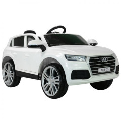 Mașină de lux pentru copii Audi Q5 cu telecomandă | alb č.1
