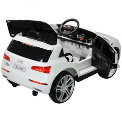 Mașină de lux pentru copii Audi Q5 cu telecomandă | alb č.2