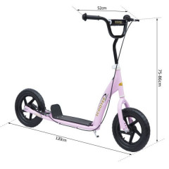 Trotinetă pentru copii 12" | roz č.3