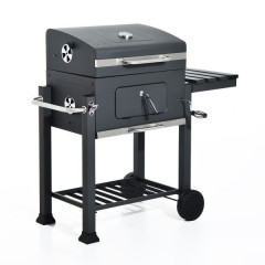 Grătar BBQ multifuncțional pentru grădină din oțel inoxidabil |115 x 56 x 108 cm