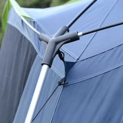 Cort de camping pentru 5-8 persoane | albastru inchis č.7