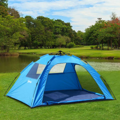 Cort de camping pentru 2 persoane- 223 x 150 x 110 cm | albastru č.2