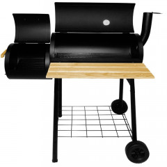 Grătar BBQ cu afumătoare Lokomotiva | 115 cm x 58 cm x 104 cm č.2