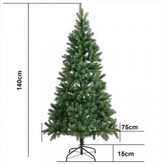 Arbore de Crăciun, artificial brad nobil | 140 cm č.3