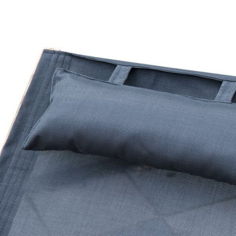 Șezlong de grădină din lemn de zada | negru č.5