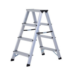 Scară aluminiu cu 2 tronsoane | 3 trepte