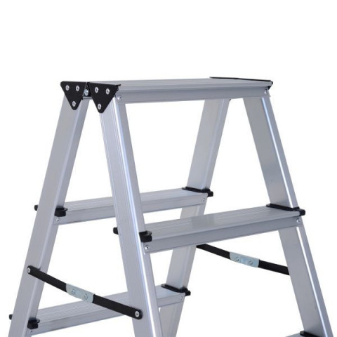 Scară aluminiu cu 2 tronsoane | 3 trepte č.9