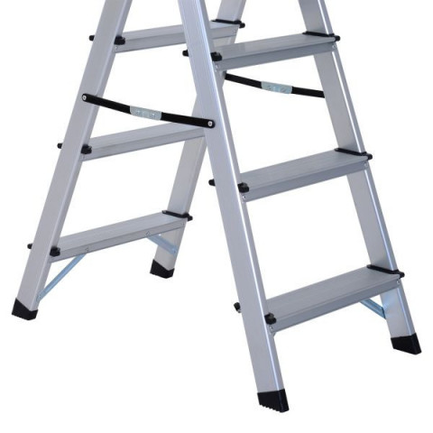 Scară aluminiu cu 2 tronsoane | 3 trepte č.8