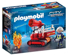 Playmobil 9467 Tunul de apă, robotizat, al pompierilor