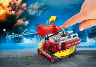 Playmobil 9467 Tunul de apă, robotizat, al pompierilor č.3