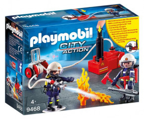 Playmobil 9468 Pompieri cu pompă de apă