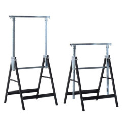 Capră de atelier reglabilă pe înălțime | negru č.1