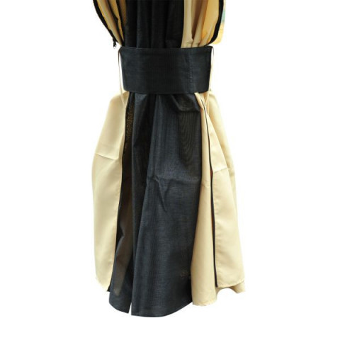 Pavilion de lux pentru grădină, cu acoperiș policarbonat 4,3 x 3,6 m | bej č.8