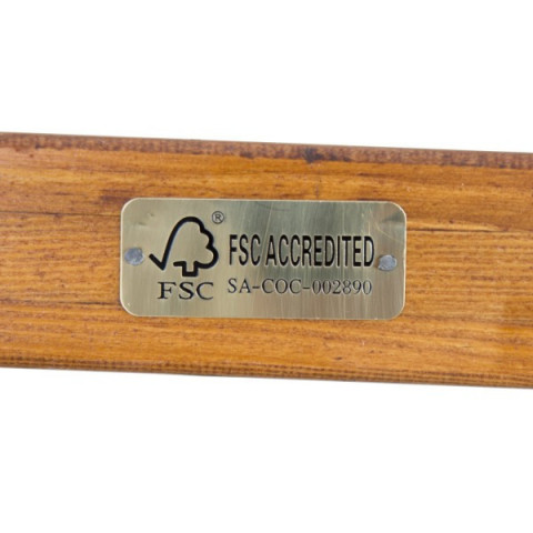 Șezlong tip balansoar pentru grădină din lemn de zada | alb č.10