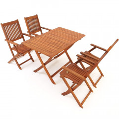  Azua Set mobilier de grădină din lemn  | lemn masiv de sălcâm č.2
