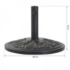 Suport pentru umbrelă | bronz č.3