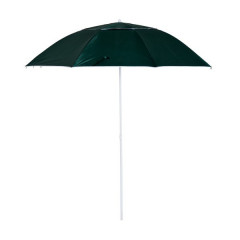 Umbrelă de plajă 2 in 1, 210 cm cu pereți laterali | verde č.2