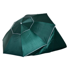 Umbrelă de plajă 2 in 1, 210 cm cu pereți laterali | verde č.3