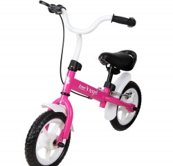 Bicicletă fără pedale pentru copii Angel | roz č.3