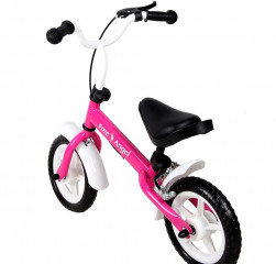 Bicicletă fără pedale pentru copii Angel | roz č.2