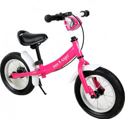 Bicicletă fără pedale pentru copii Street Angel | roz č.3