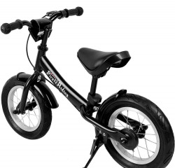 Bicicletă fără pedale pentru copii Street Pirate | negru č.3