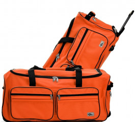 Geantă de voiaj cu roți 85L | portocaliu č.2