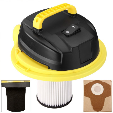 Aspirator pentru aspirație uscată și umedă  30l  | argintiu-galben č.3