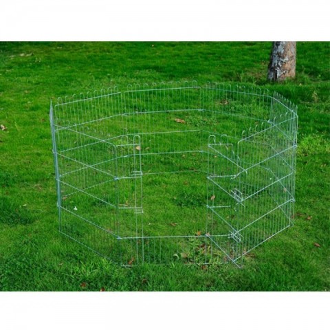 Țarc pentru cățeluși 8-piese 63 x 76 cm č.4