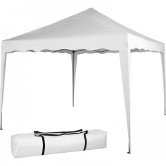 Pavilion de grădină pliabil 300 x 300 cm | alb