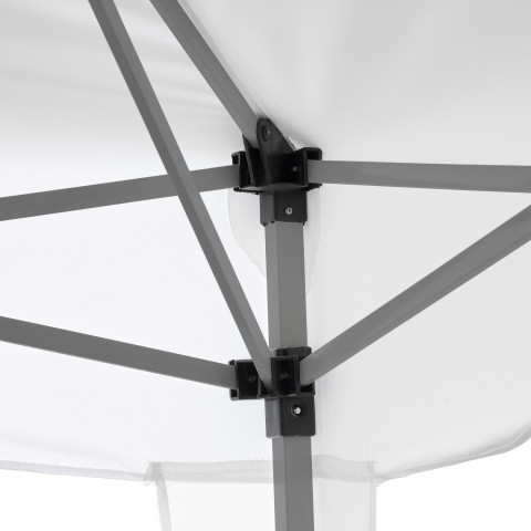 Pavilion de grădină pliabil 300 x 300 cm | alb č.5