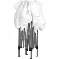 Pavilion de grădină pliabil 300 x 300 cm | alb č.3