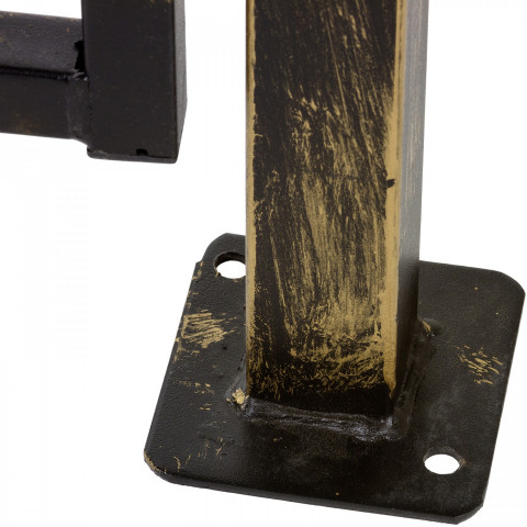 Arcadă metalică pentru trandafiri cu portiță | 207 x 130 x 50 cm č.8