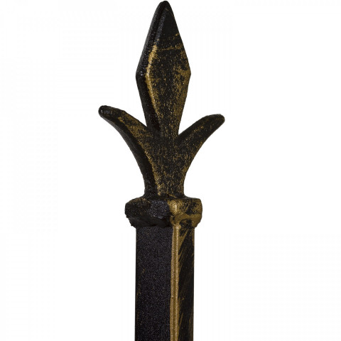 Arcadă metalică pentru trandafiri cu portiță | 207 x 130 x 50 cm č.7