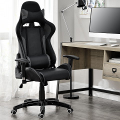 Scaun gaming Infinity | negru - gri č.2