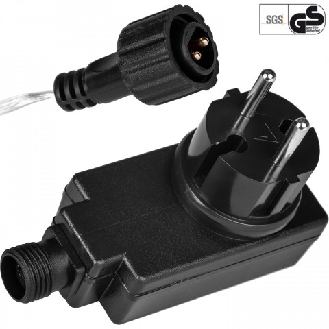 Instalație de Crăciun tip perdea 3x3 m | alb cald 300 LED č.6