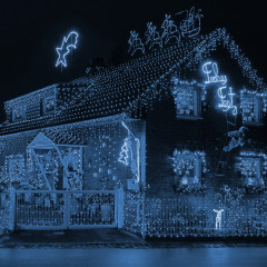 Instalație de Crăciun LED 60 m | alb rece 600 LED č.2
