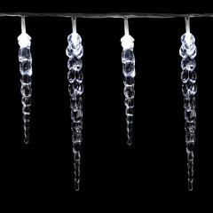 Instalație de Crăciun LED tip șirag, țurțuri, 5,5 m | alb rece 40 LED č.3