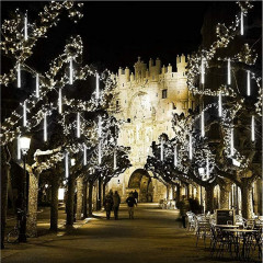 Instalație de Crăciun ,cascadă cu LED | alb rece 240 LED č.3