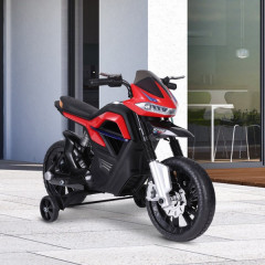Motocicletă electrică pentru copii 105 x 52,3 x 62,3 cm | roșu-negru č.3